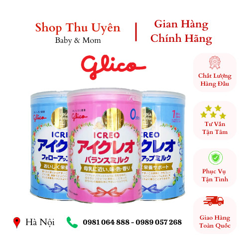 Sữa GLICO ICreo Nội Địa Nhật Phân Phổi Bới Công Ty SNB
