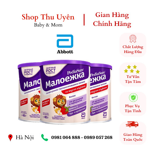 Sữa Cao Năng Lượng Pediasure Nga Vị Vani Date Xa