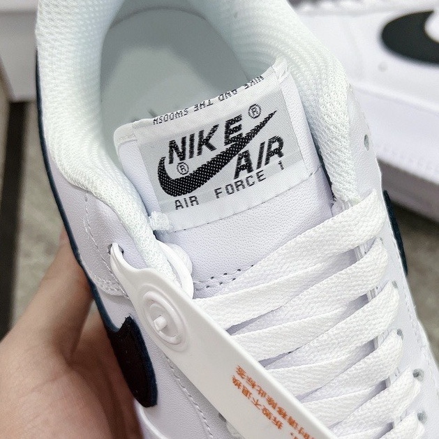 Giày_Nike Air Force 1 vệt đen, giày Af1 White Black bản chuẩn đế Air nam nữ full phụ kiện | BigBuy360 - bigbuy360.vn