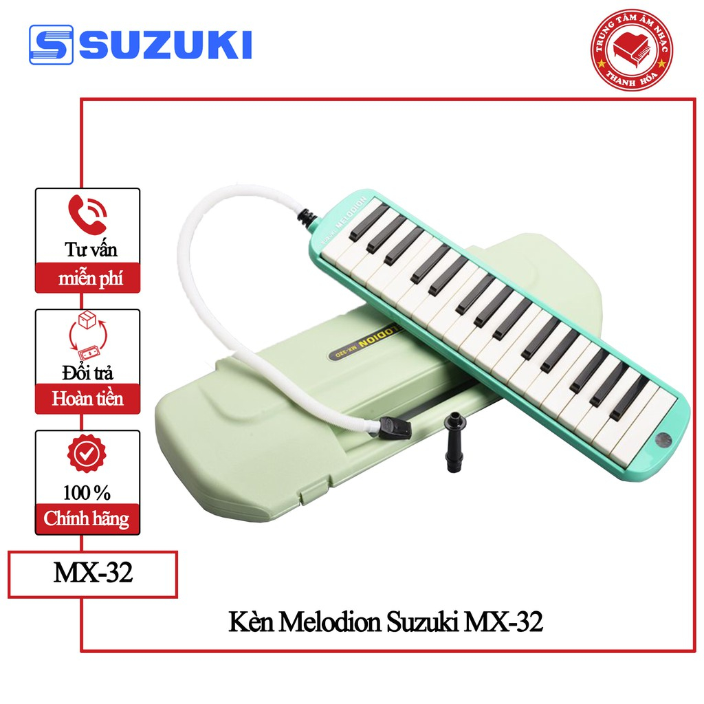 Kèn SUZUKI Melodion MX-37, 32 Phím, 37 Phím