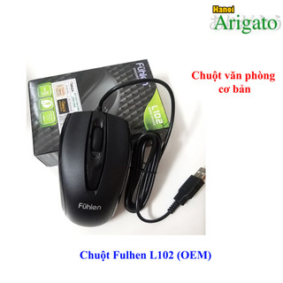 Chuột văn phòng, Chuột Fulhen L102 có dây hàng nhập khẩu giá tốt