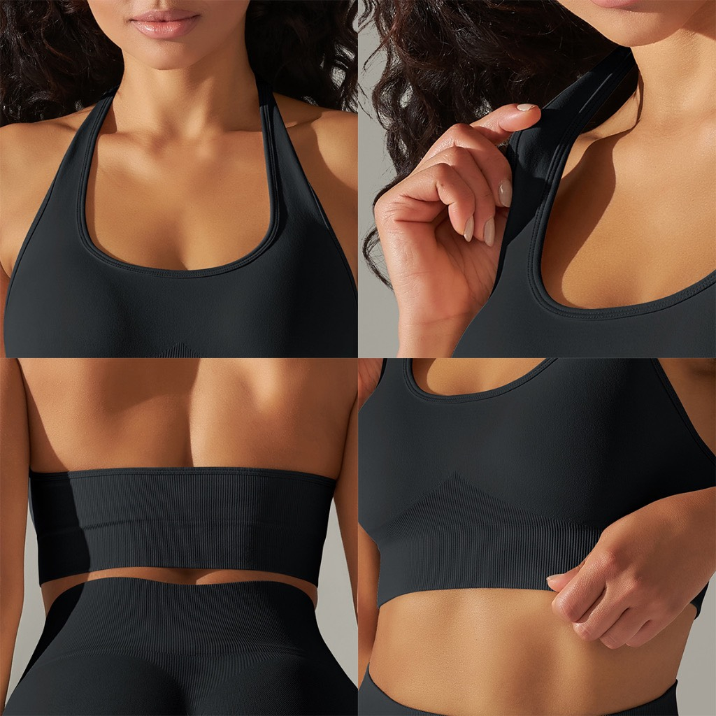 Áo Bra yếm tập Gym Yoga thể thao nữ có mút Gepo GP224