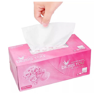Hộp khăn giấy lụa Bless You 2 lớp 180 tờ