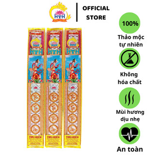 Combo 10 thẻ hương nhang sạch thảo mộc Thu Hiền cô tiên vàng hương thơm tự nhiên dễ chịu, ít khói, không kích mũi