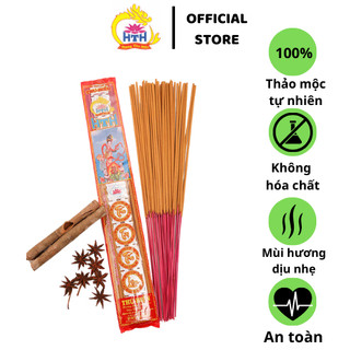 Combo 10 thẻ Hương Nhang sạch thảo mộc Thu Hiền cô tiên đỏ hương thơm tự nhiên dễ chịu, ít khói, không kích mũi