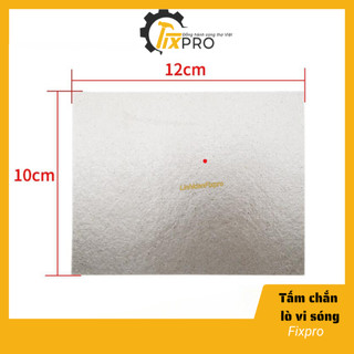 Tấm chắn lò vi sóng, Tấm Amiang lò vi sóng cơ 10x12cm chịu nhiệt độ cao