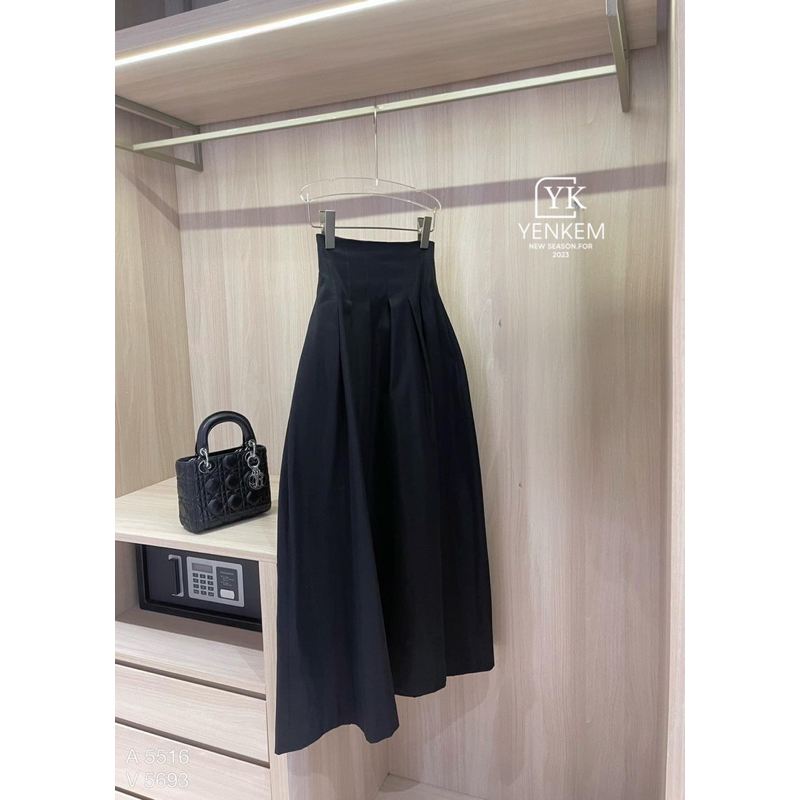 Chân váy chữ A dáng phồng ôm eo L1