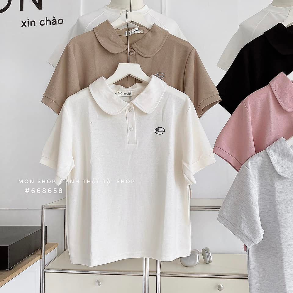 Áo polo thêu chữ  668658