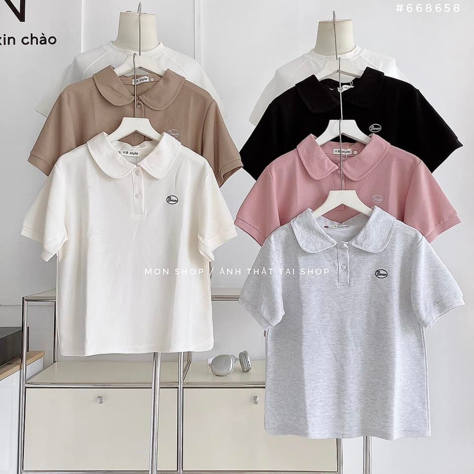 Áo polo thêu chữ  668658