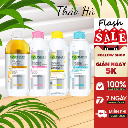 Nước Tẩy Trang Garnier - 400ml