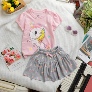 BỘ QUẦN VÁY BÉ GÁI XUẤT DƯ MỀM, set bộ váy bé gái 12-32kg