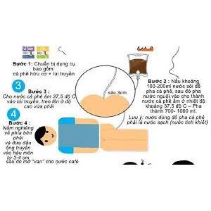 500g Cà phê hữu cơ thải độc đại tràng, Ennema coffee, nâu