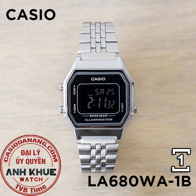 Đồng hồ nữ dây kim loại Casio chính hãng Anh Khuê LA680 Series