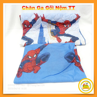 Bộ ga cotton poly - bộ drap trải giường 4 món đủ kích thước - có thể giặt
