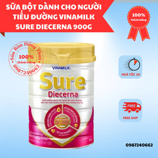 Sữa bột Dành cho người tiểu đường Vinamilk Sure Diecerna 900g
