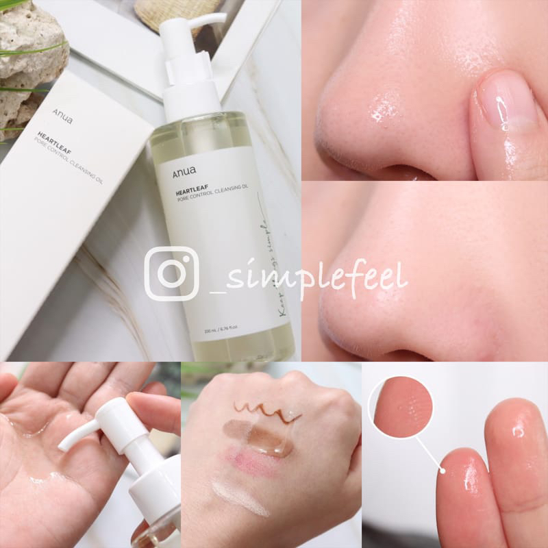 Dầu tẩy trang diếp cá Anua Heartleaf Pore Control Cleansing Oil 200ml