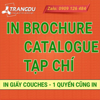 [HỎA TỐC] in Catalogue, in tạp chí , in online