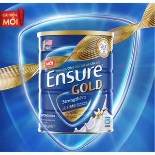 Combo 4-5 lon sữa Ensure Gold vị vani (date mới)