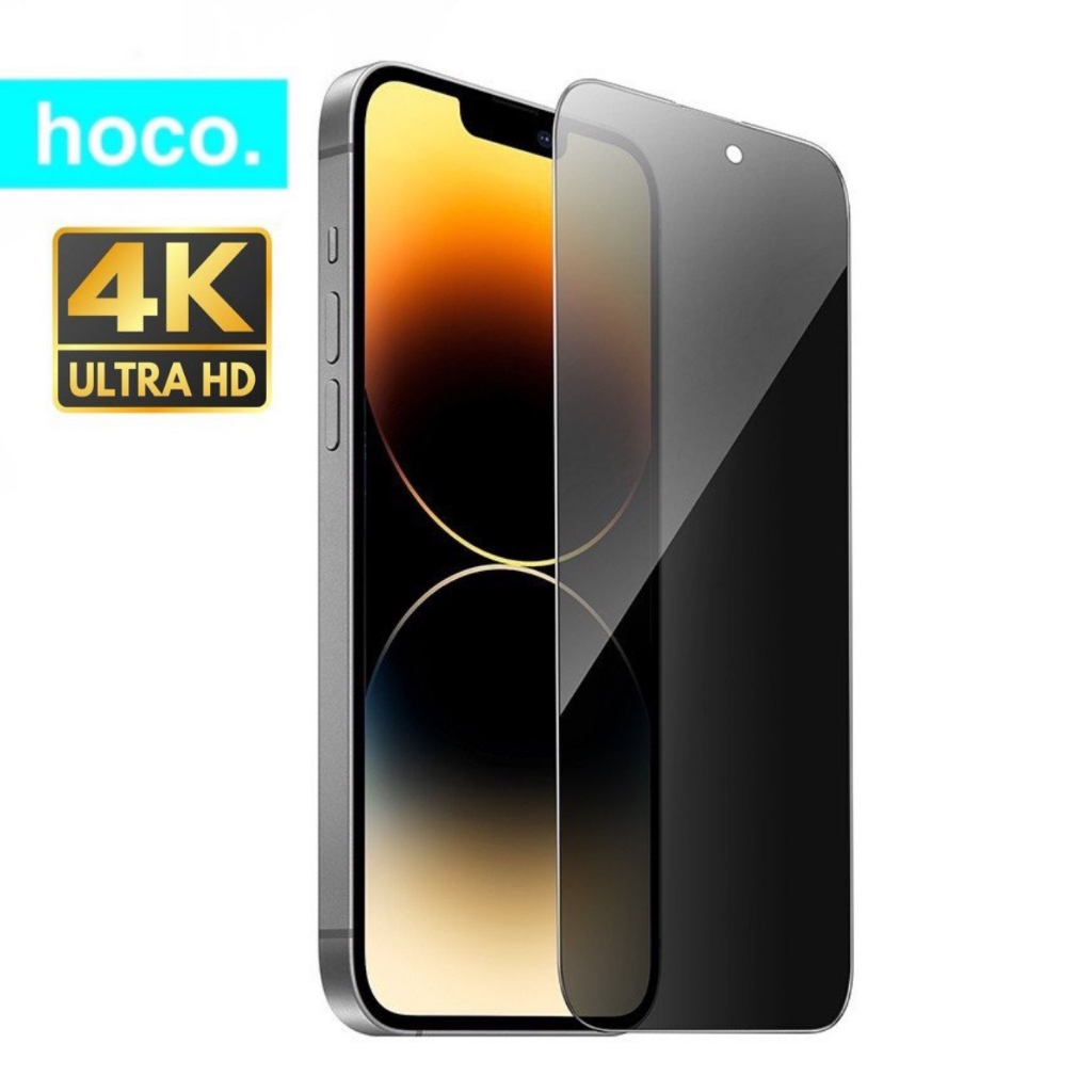 Kính cường lực iphone chống nhìn trộm Hoco 4k siêu nét dùng cho ip 11 12 13 14