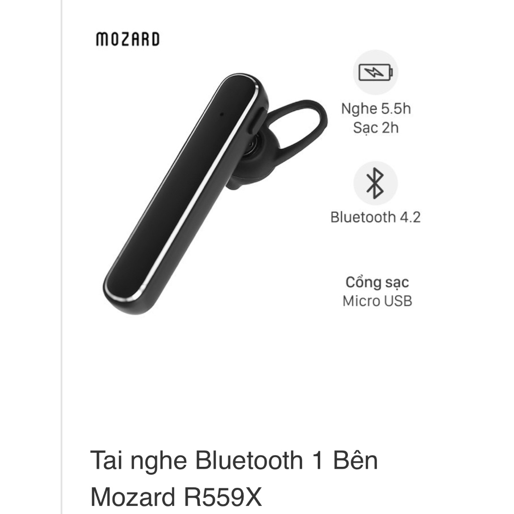 Combo 3 cái xác Tai nghe bluetooth Roman R558A- R559X