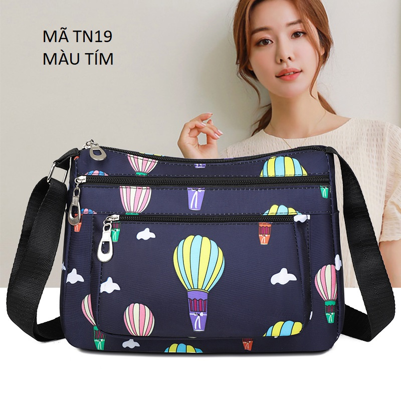 Túi đeo chéo nữ chống thấm nước Mã TN19