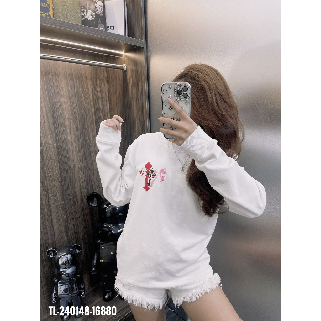 🔥Hot🔥Áo nỉ Chrome Hearts in hình màu thiết kế hot trend Nam Nữ Thu Đông 2023