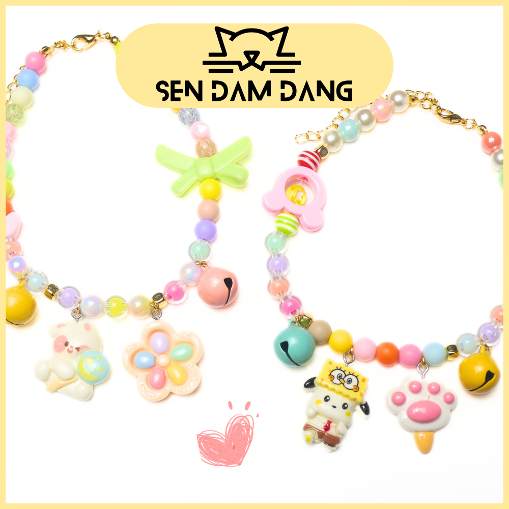 Vòng Cổ Pastel Cho Mèo Lớn