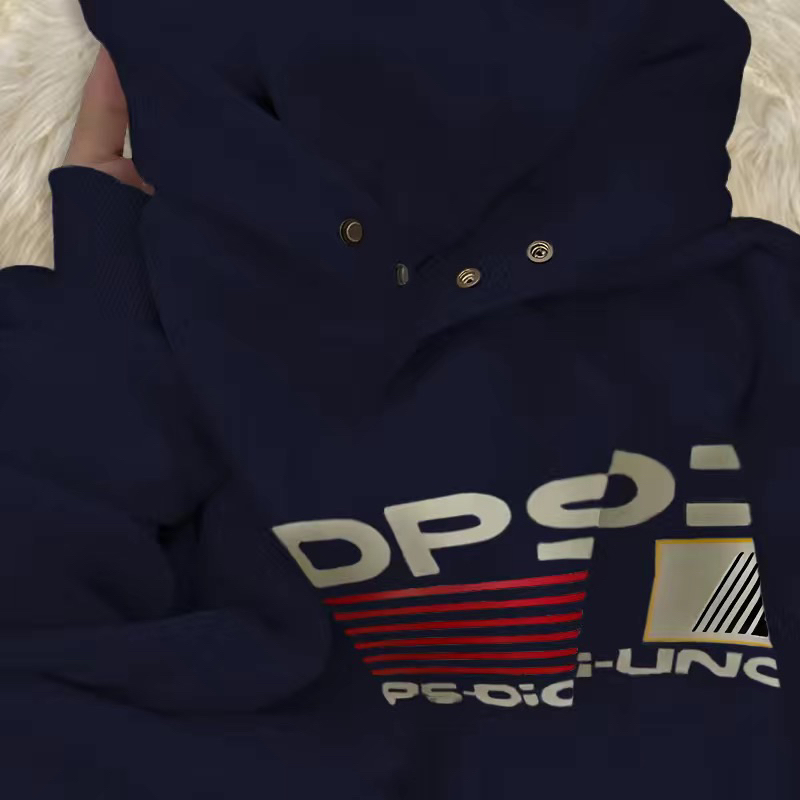 Áo Hoodie Lót Lông Hoạ Tiết Chữ Dầy Dặn 2023