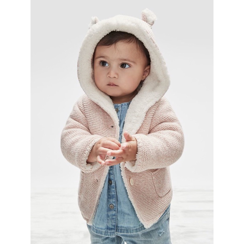 Áo khoác len lót lông G.AP tuồn