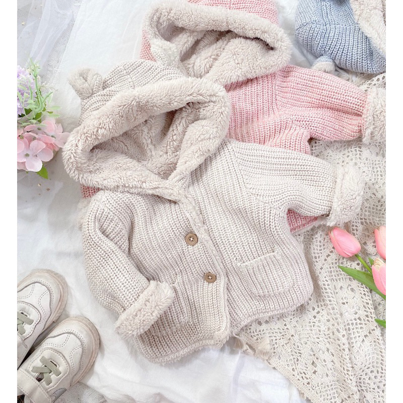 Áo khoác len lót lông G.AP tuồn