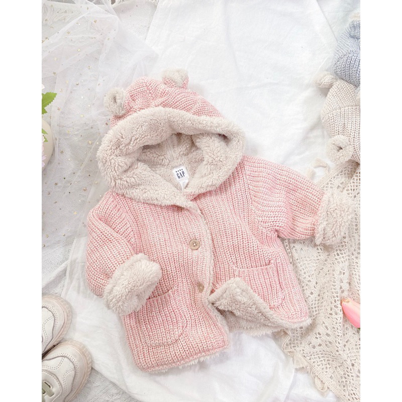 Áo khoác len lót lông G.AP tuồn