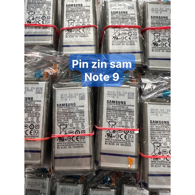 Pin samsung note 9 zin hãng