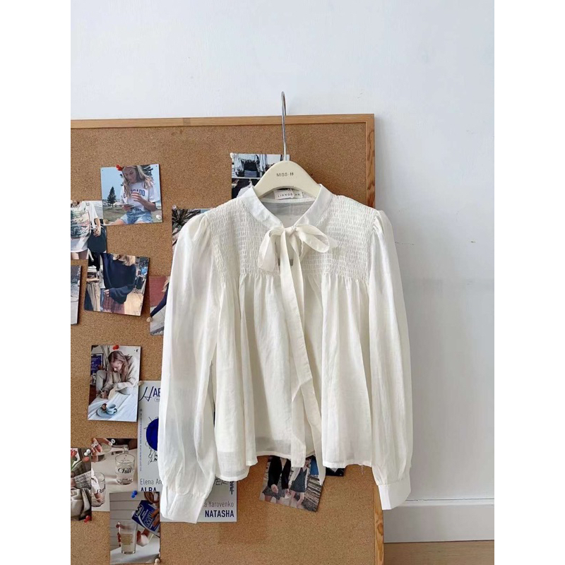 Áo sơ mi bánh bèo