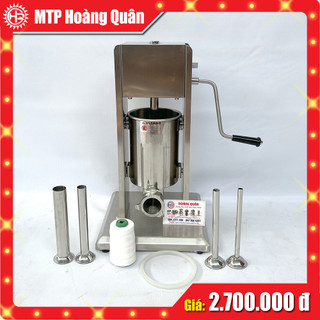 Máy đùn xúc xích, lạp xưởng, lòng dồi tay 3l 304