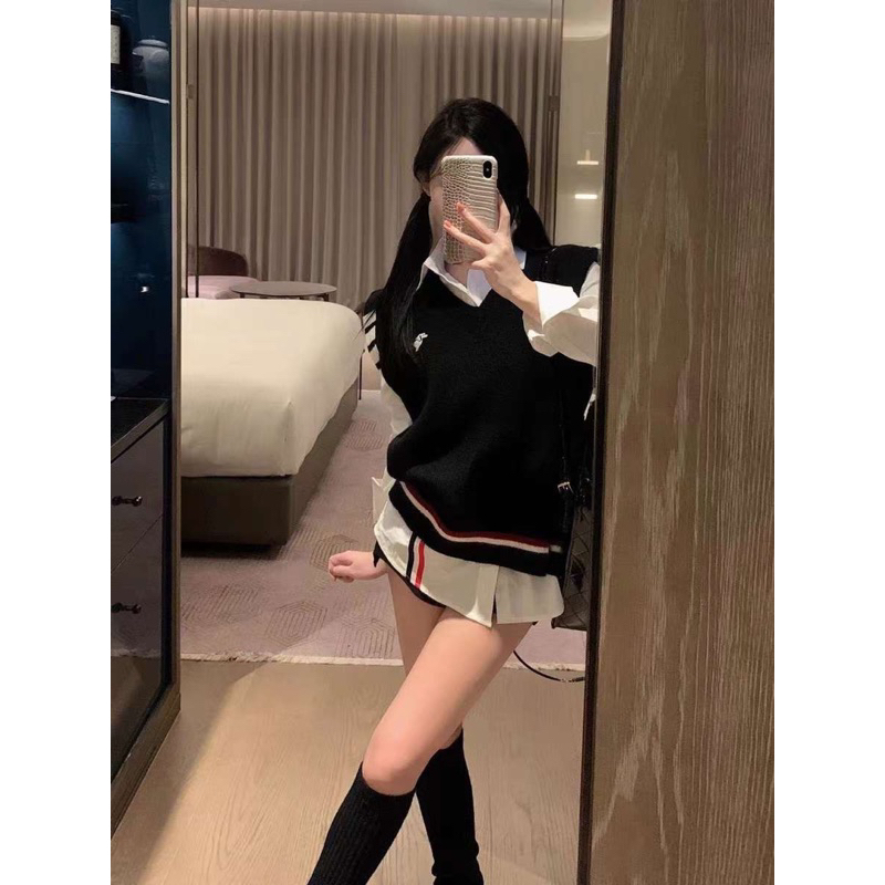 Áo gile len Thom hot hit hàng QC