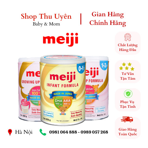 Sữa Meiji Nhập Khẩu Chính Hãng Phân Phối Bởi Công Ty Sóng Thần