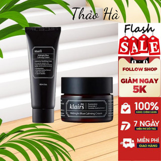 Kem Dưỡng Phục Hồi Da Hiệu Quả KLAIRS Midnight Blue Calming 30ml 60ml
