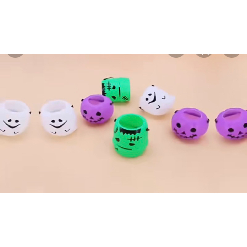 Hũ đựng kẹo  mini 7cm mẫu Halloween 🎃