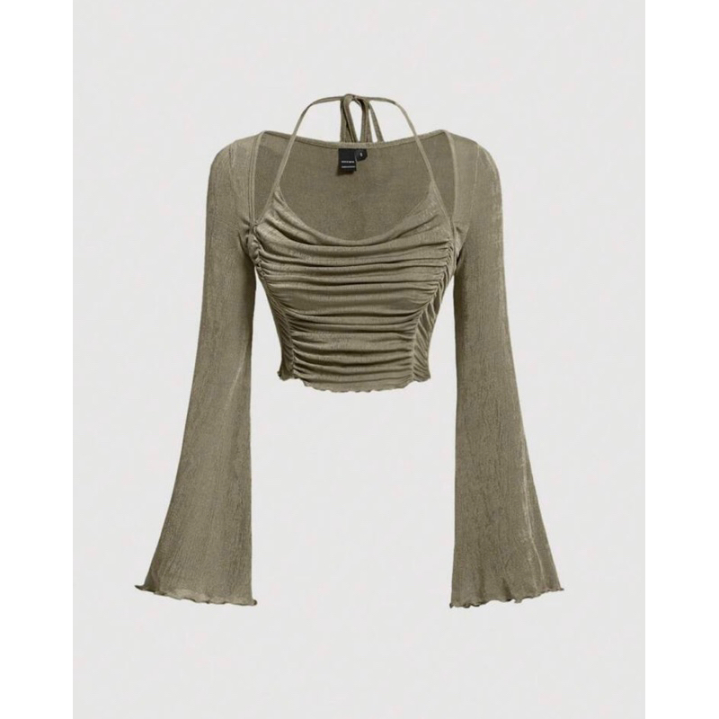 Áo cột cổ tay dài  Xs, S, M , L