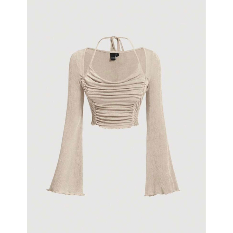 Áo cột cổ tay dài  Xs, S, M , L