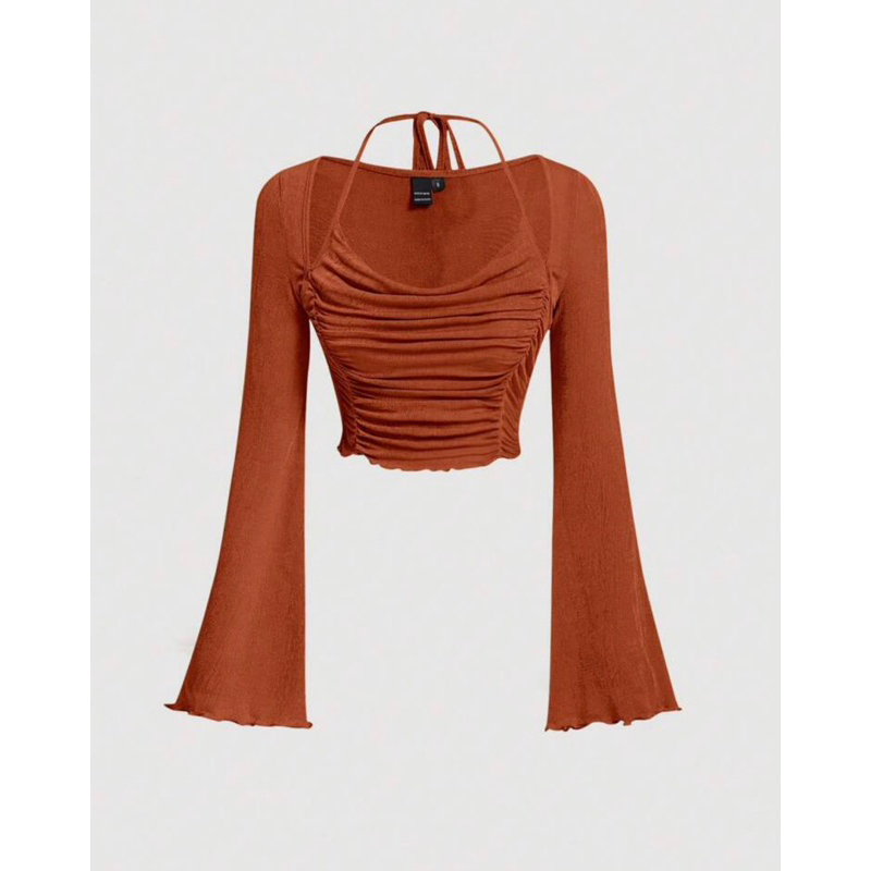 Áo cột cổ tay dài  Xs, S, M , L