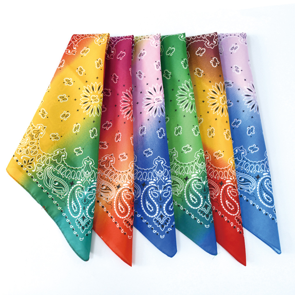 Khăn Bandana Paisley - Bandana Paisley Cao Cấp Chất Mềm Song An Eco