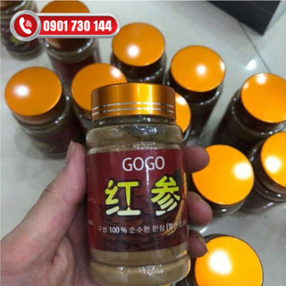 Cấy bột hồng sâm gogo dùng trong nghành spa