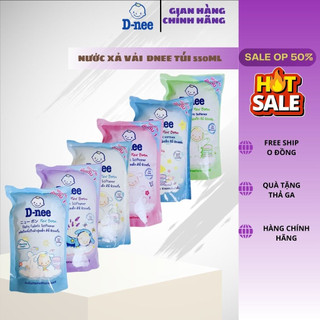 Nước xả vải Dnee túi nội địa Thái 550ml, túi nước xả vải Dnee kid Thái mẫu mới 550ml...