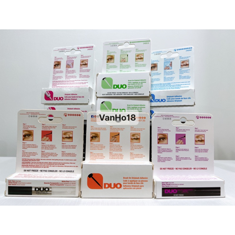 USA_Keo dán mi DUO Brush On Striplash Adhesive