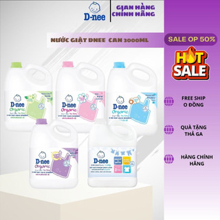 Nước giặt D.nee Thái Lan 3000ml,nước giặt xả quần áo d.nee chính hãng  (date mới, 5 màu)