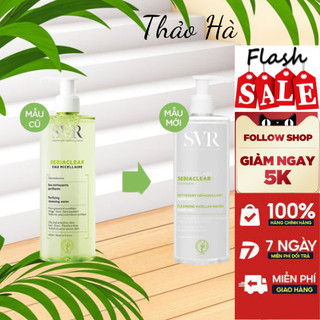 Nước tẩy trang SVR Sebiaclear Eau Micellaire cho da dầu mụn, nhạy cảm