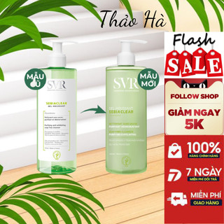 Sữa Rửa Mặt SVR Sebiaclear Gel Moussant 400ml Gel Rửa Mặt SVR 400ml