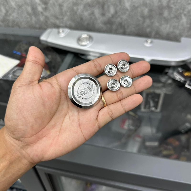 Bộ nút đậy catte HGV inox 304