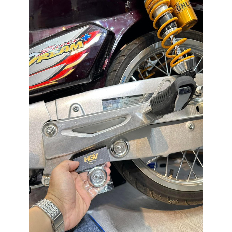 Bộ nút đậy catte HGV inox 304